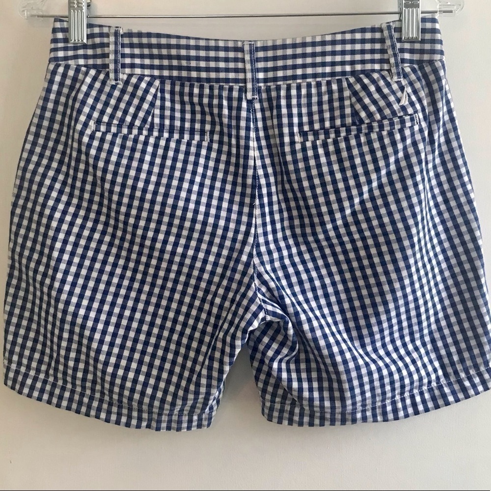 Nautica Women’s Blue Gingham Shorts - Picture 4 of 12